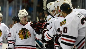 Brandon Saad z Chicago Blackhawks