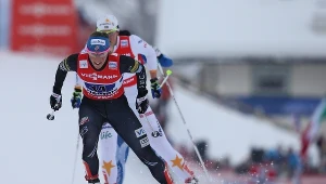 Kikkan Randall na prawadzeniu