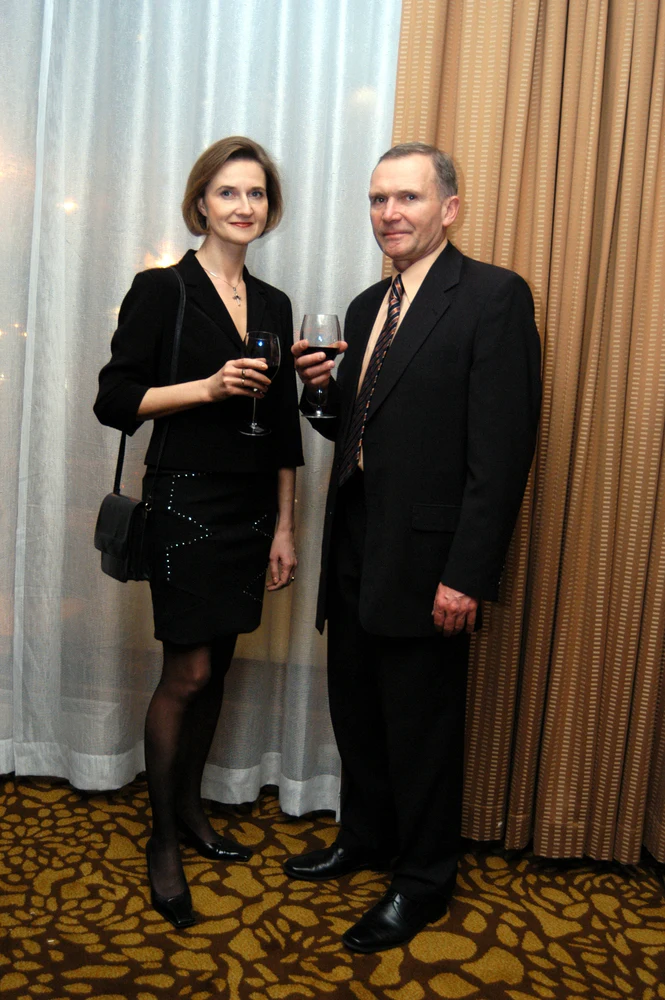 Marek Siudym z żoną Joanną Marek Siudym z żoną Joanną