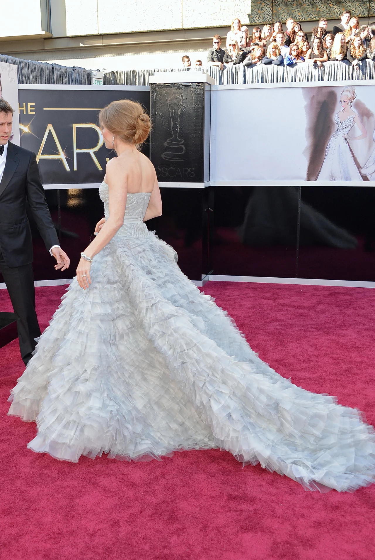Amy Adams w sukni od Oscara de la Renty Amy Adams w sukni od Oscara de la Renty