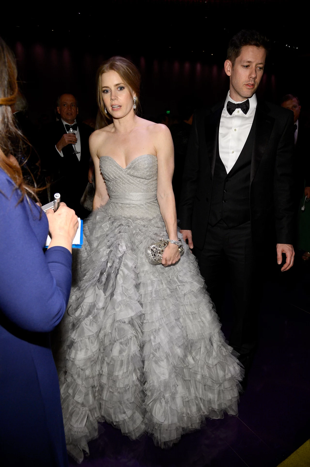 Amy Adams w sukni od Oscara de la Renty Amy Adams w sukni od Oscara de la Renty