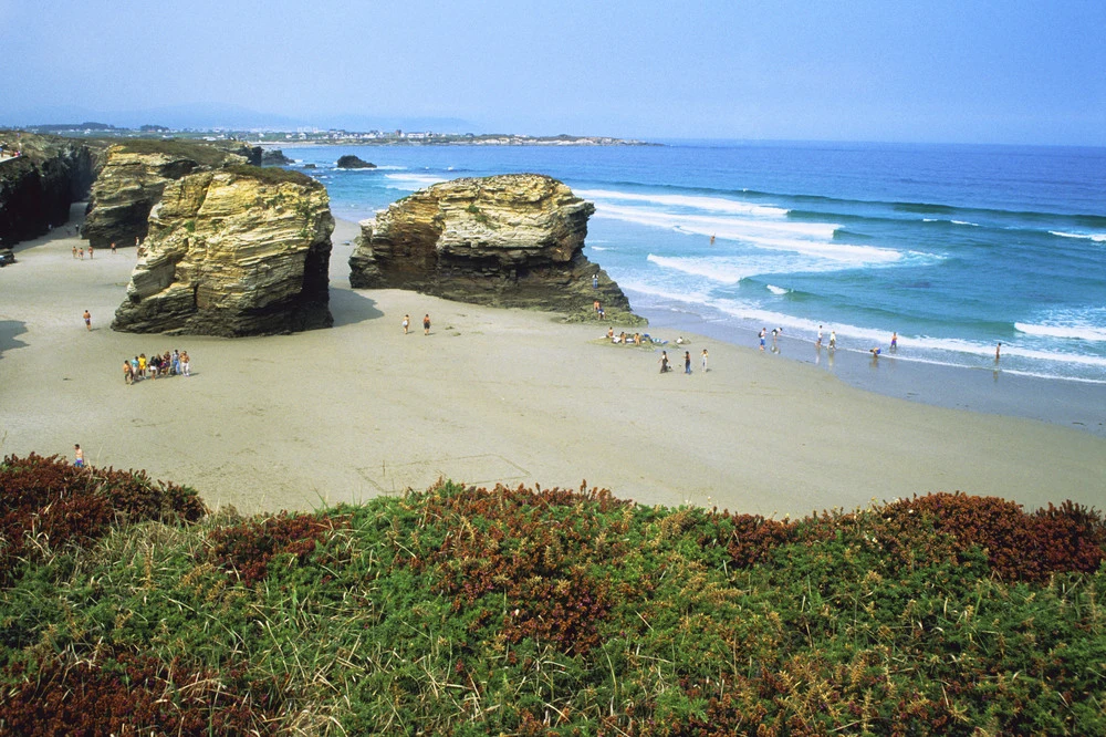 Miejsce 6. Playa de las Catedrales, Ribadeo - Hiszpania Miejsce 6. Playa de las Catedrales, Ribadeo - Hiszpania