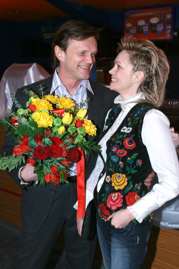 Weronika Marczuk i Cezary Pazura Weronika Marczuk i Cezary Pazura