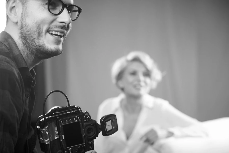 Zdjęcie z backstage'u do kampanii marki Bielenda Zdjęcie z backstage'u do kampanii marki Bielenda