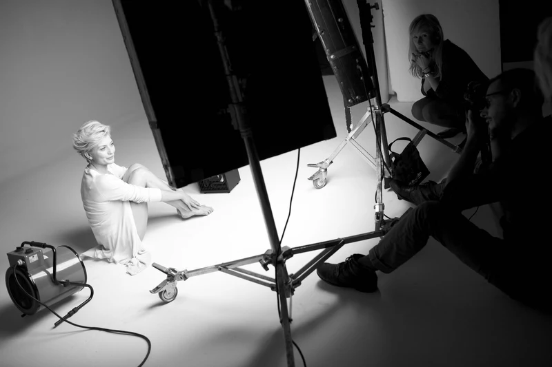 Zdjęcie z backstage'u do kampanii marki Bielenda Zdjęcie z backstage'u do kampanii marki Bielenda