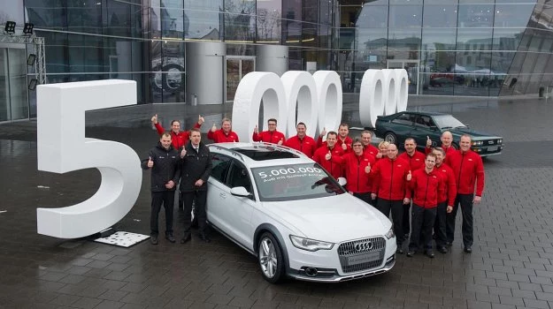 5-milionowy egzemplarz z napędem quattro - Audi A6 Allroad 3.0 TDI