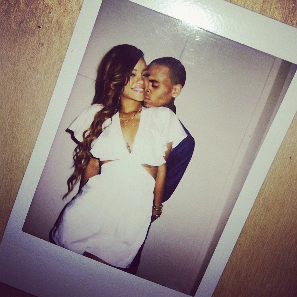 Rihanna i Chris Brown - zdjęcie z jej 25. urodzin Rihanna i Chris Brown - zdjęcie z jej 25. urodzin