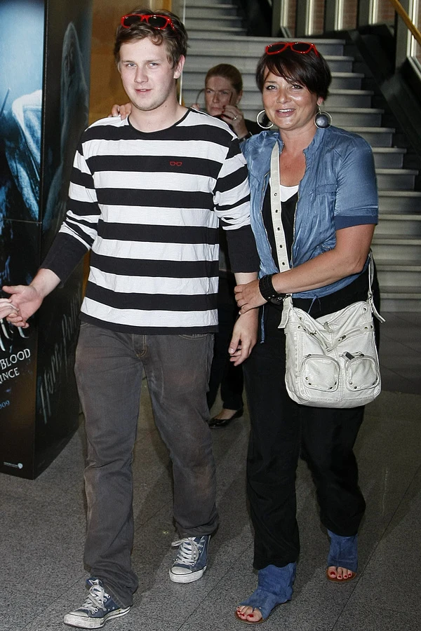 Małgorzata z synem Antonim