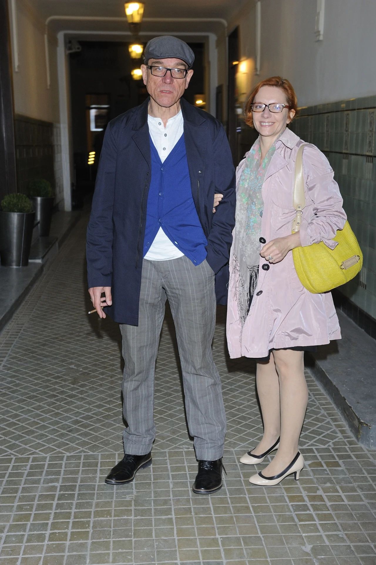 Mirosław Zbrojewicz z żoną Beatą