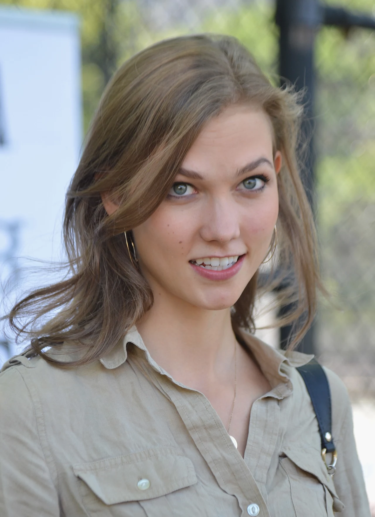 Karlie Kloss jeszcze w długich włosach Karlie Kloss jeszcze w długich włosach