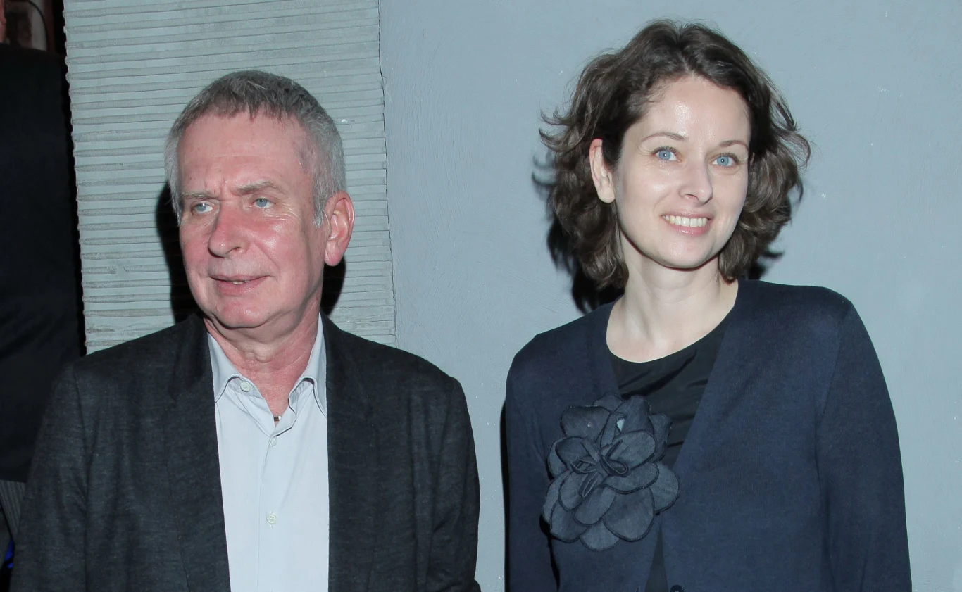 Krzysztof Materna z żoną Krzysztof Materna z żoną