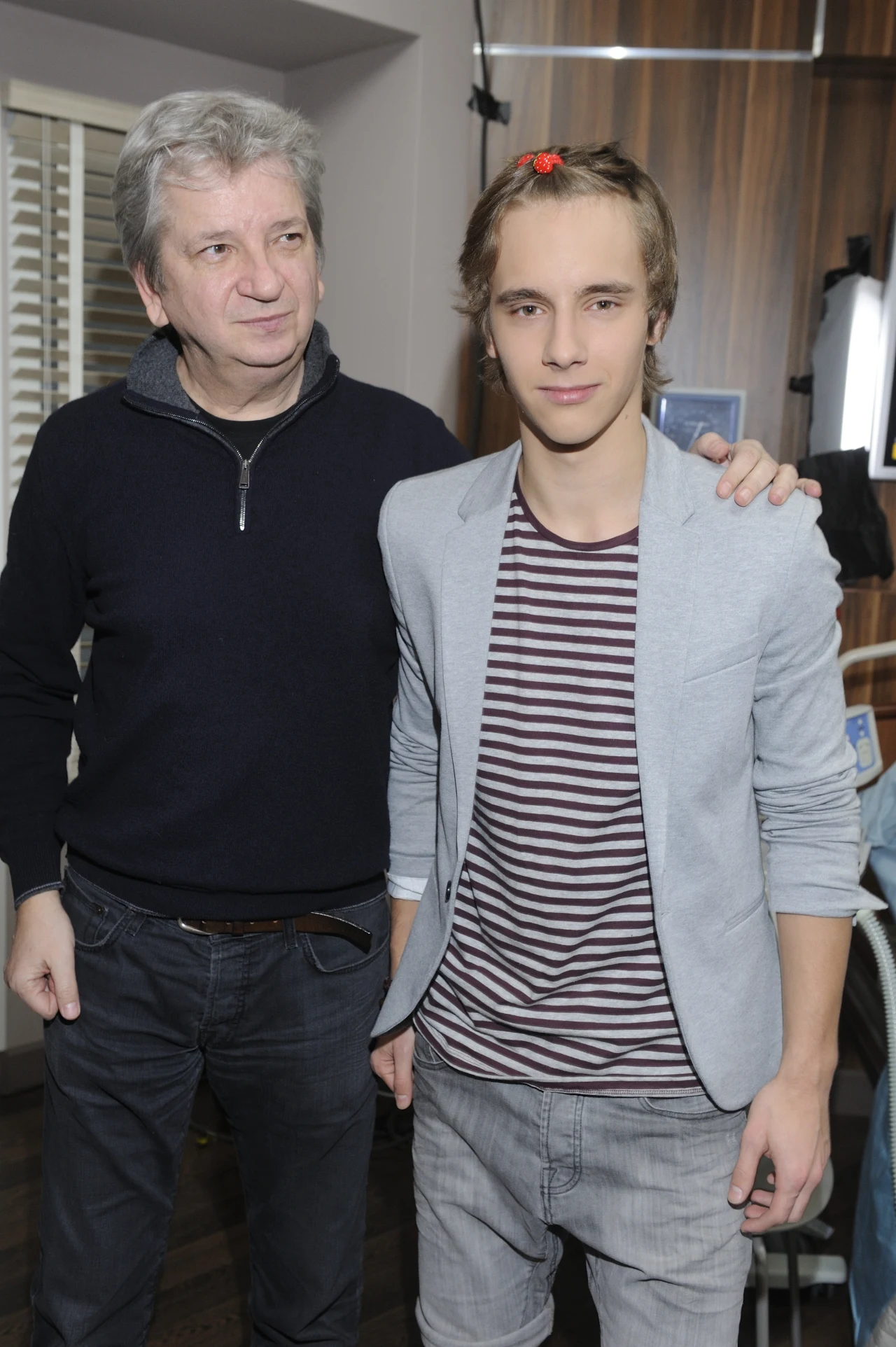 Juliusz Machulski i Maciej Musiał Juliusz Machulski i Maciej Musiał