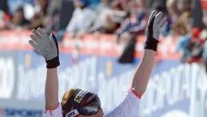 Justyna Kowalczyk była bardzo zadowolona ze srebrnego medalu w przeciwieństwie do swojego trenera