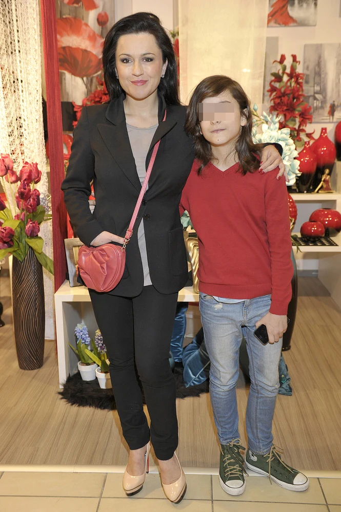 Beata Tadla z synem Janem Beata Tadla z synem Janem