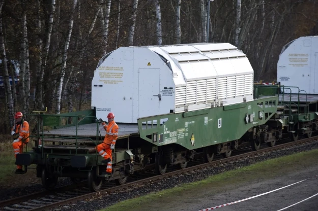 Kontenery z odpadami radioaktywnymi Kontenery z odpadami radioaktywnymi