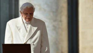 Benedykt XVI na ostatniej audiencji generalnej