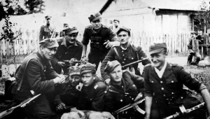 Lato 1945, Białystok. V Brygada Wileńska mjr "Łupaszki". Fot. KARTA