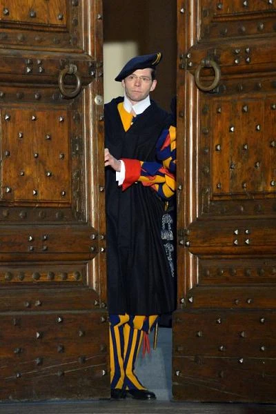 Zamknięcie bramy w Castel Gandolfo