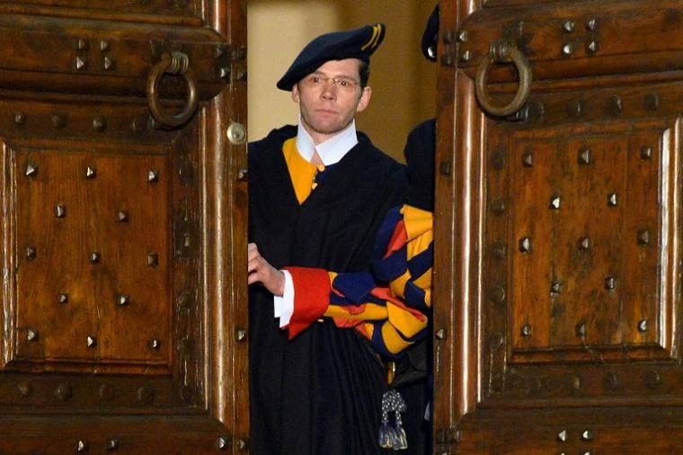 Zamknięcie bramy w Castel Gandolfo