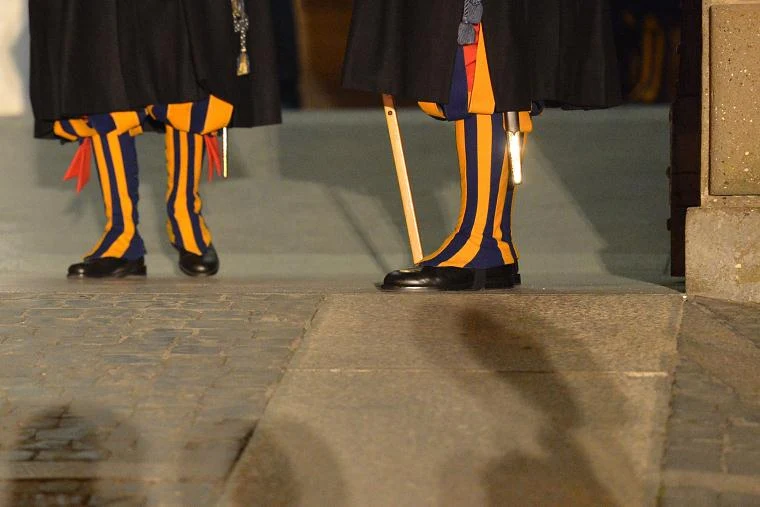 Zamknięcie bramy w Castel Gandolfo