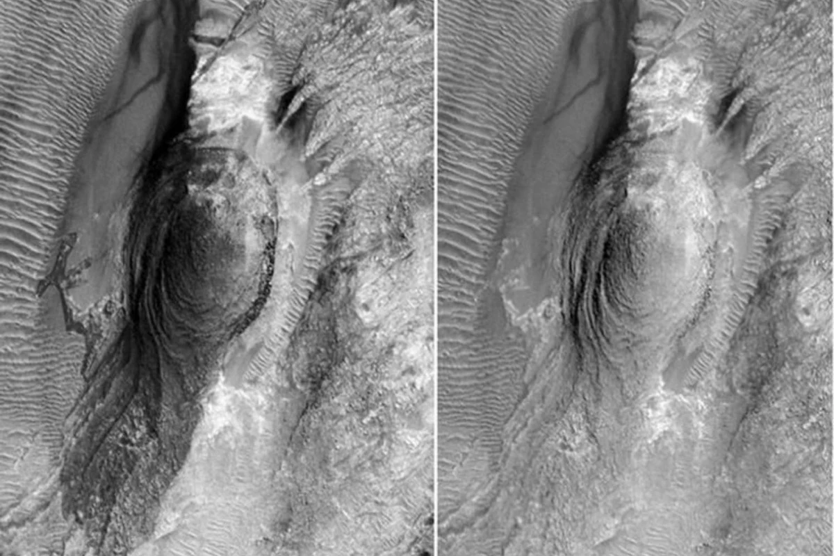 Fotografie z archiwum NASA przedstawiające tajemniczy obiekt przypominający dzieła sztuki Majów /fot. Archiwum Fotografie z archiwum NASA przedstawiające tajemniczy obiekt przypominający dzieła sztuki Majów /fot. Archiwum