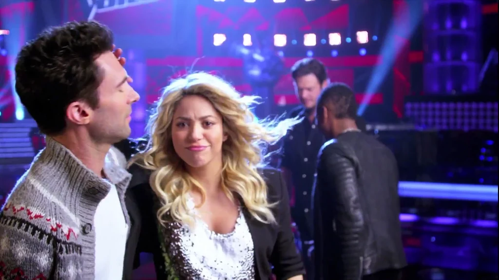 Shakira wyglądała świetnie, a humor jej dopisywał Shakira wyglądała świetnie, a humor jej dopisywał