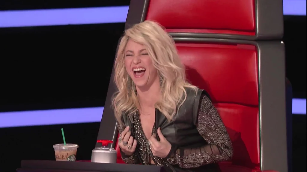 Shakira wyglądała świetnie, a humor jej dopisywał Shakira wyglądała świetnie, a humor jej dopisywał
