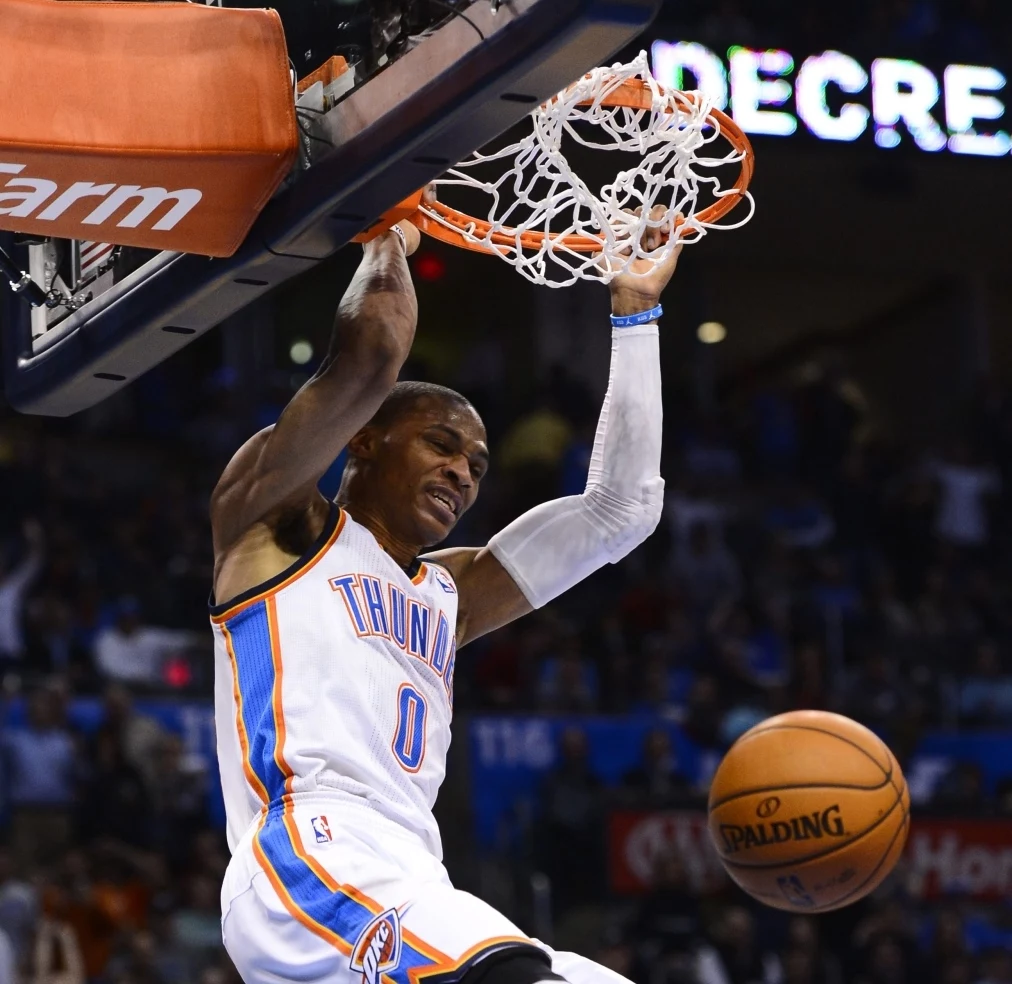 Russell Westbrook z Oklahoma City Thunder