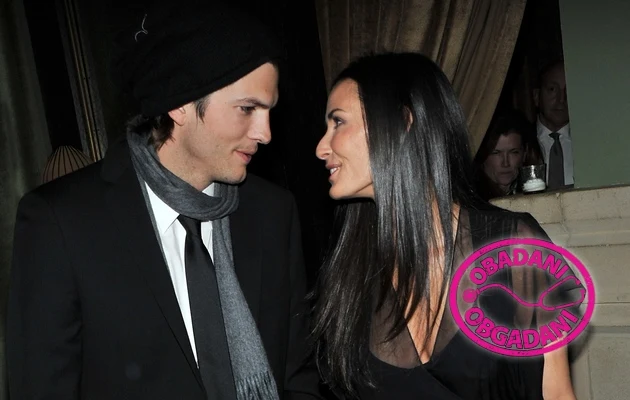 Ashton Kutcher i Demi Moore Ashton Kutcher i Demi Moore