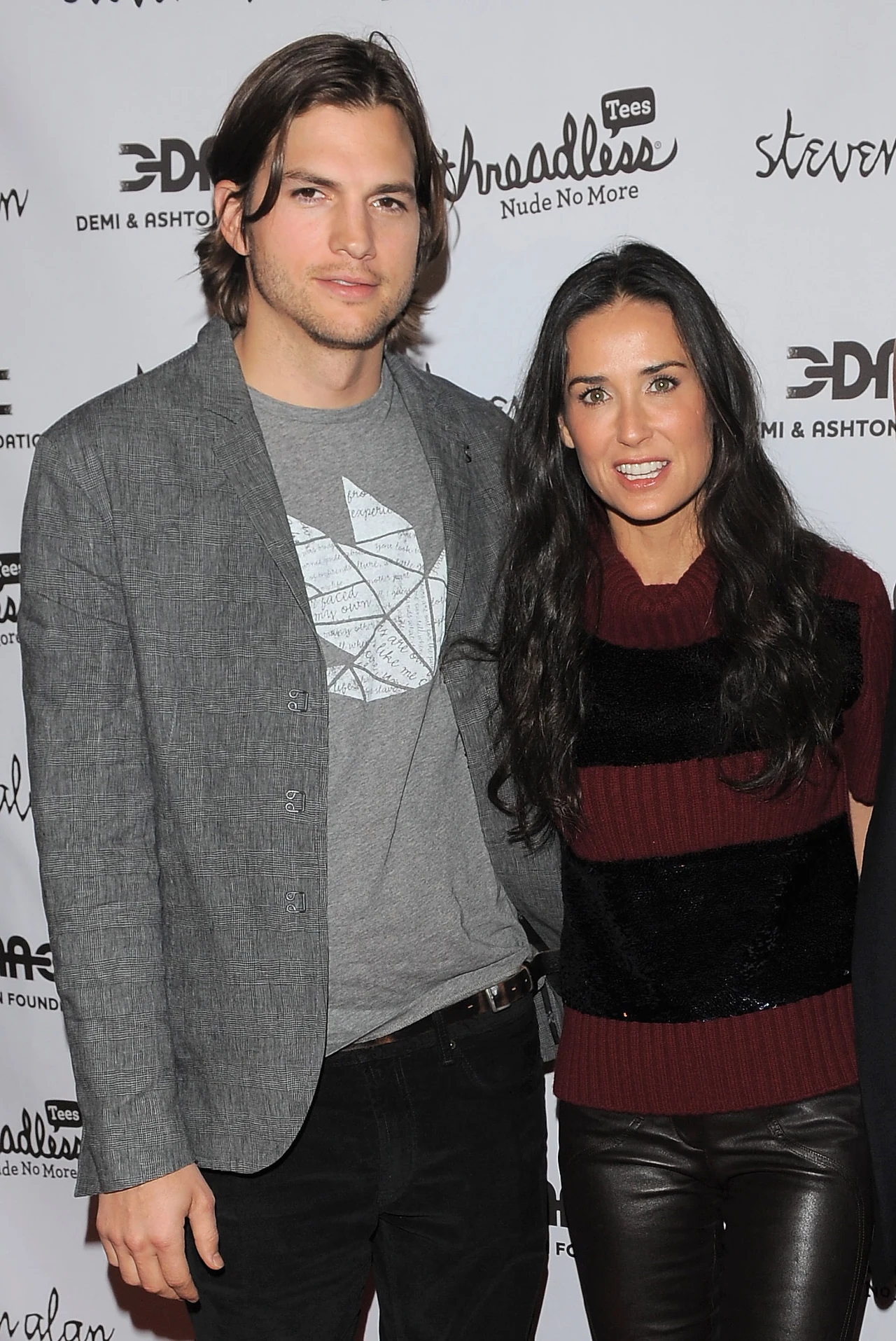 Ashton Kutcher i demi Moore Ashton Kutcher i demi Moore