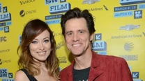 Jim Carrey i Olivia Wilde podczas promocji filmu Niewiarygodny Burt Wonderstone