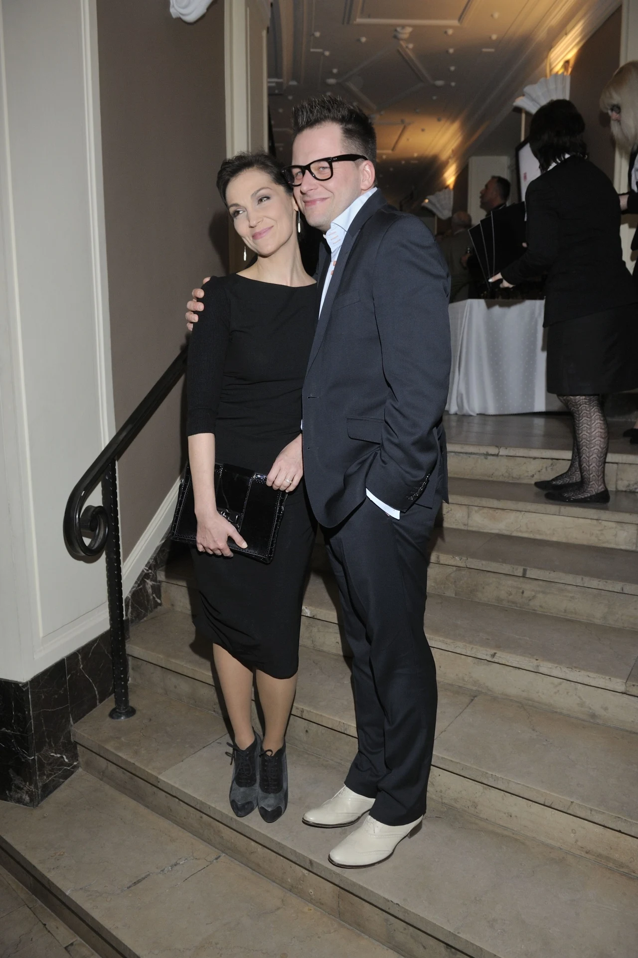 Olga Bończyk z nowym adoratorem Olga Bończyk z nowym adoratorem