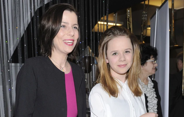 Agata Kulesza z córką Marianną Agata Kulesza z córką Marianną
