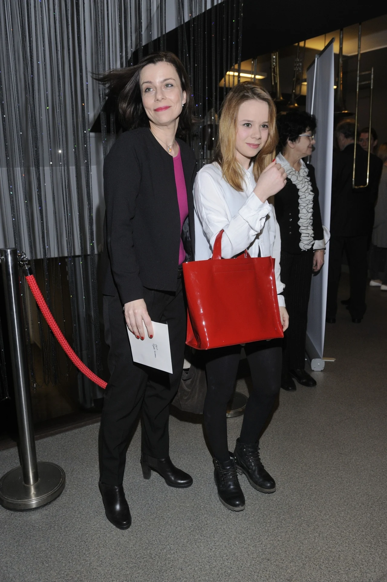 Agata Kulesza z córką Marianną Agata Kulesza z córką Marianną