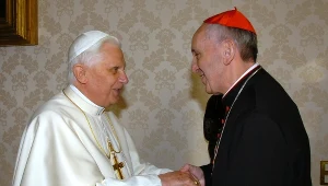 Benedykt XVI i kardynał Bergoglio, 2007 rok