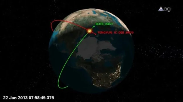 Rosyjski satelita BLITS uszkodzony