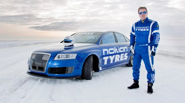 "Rekordowy" duet Nokiana: Audi RS6 i Janne Laitinen.