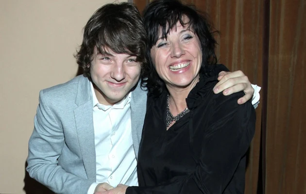 Kuba Gąsowski z mamą Kuba Gąsowski z mamą