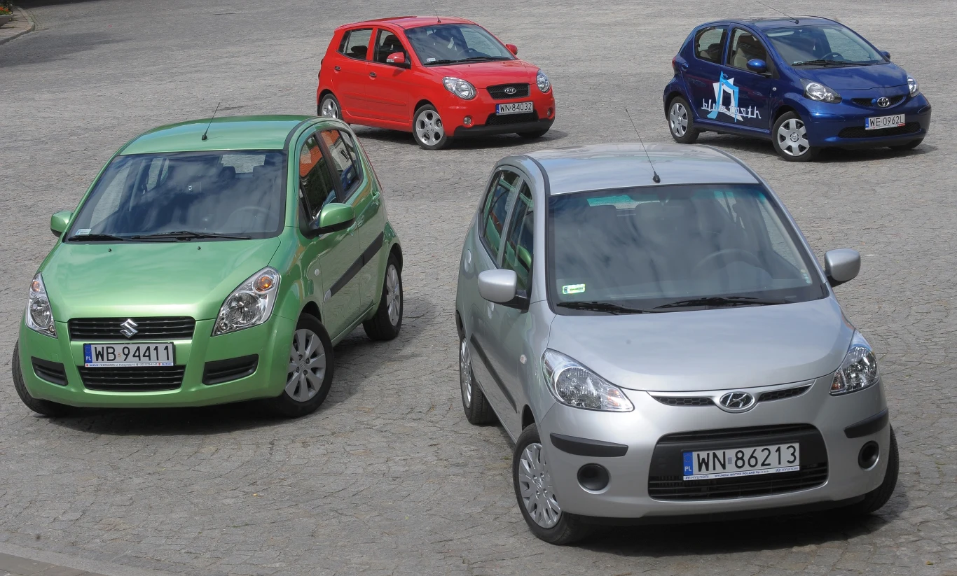 Żaden z porównywanych egzemplarzy w wieku 3-5 lat nie ma jeszcze istotnych problemów z korozją.