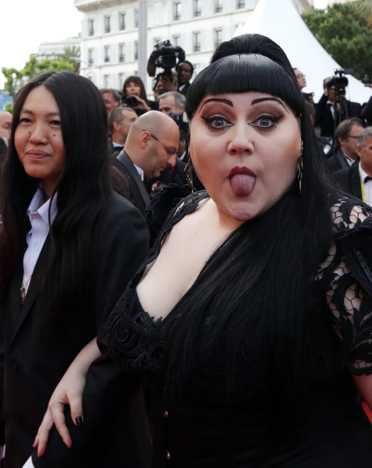 Beth Ditto ze swoją dziewczyną Kristen Beth Ditto ze swoją dziewczyną Kristen