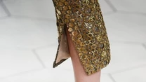 Buty na pokazie domu mody Alexander McQueen