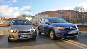 Porównanie: Chevrolet Aveo, Dacia Sandero