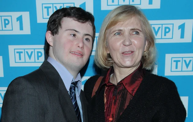 Piotr Swend z mamą Elżbietą Piotr Swend z mamą Elżbietą