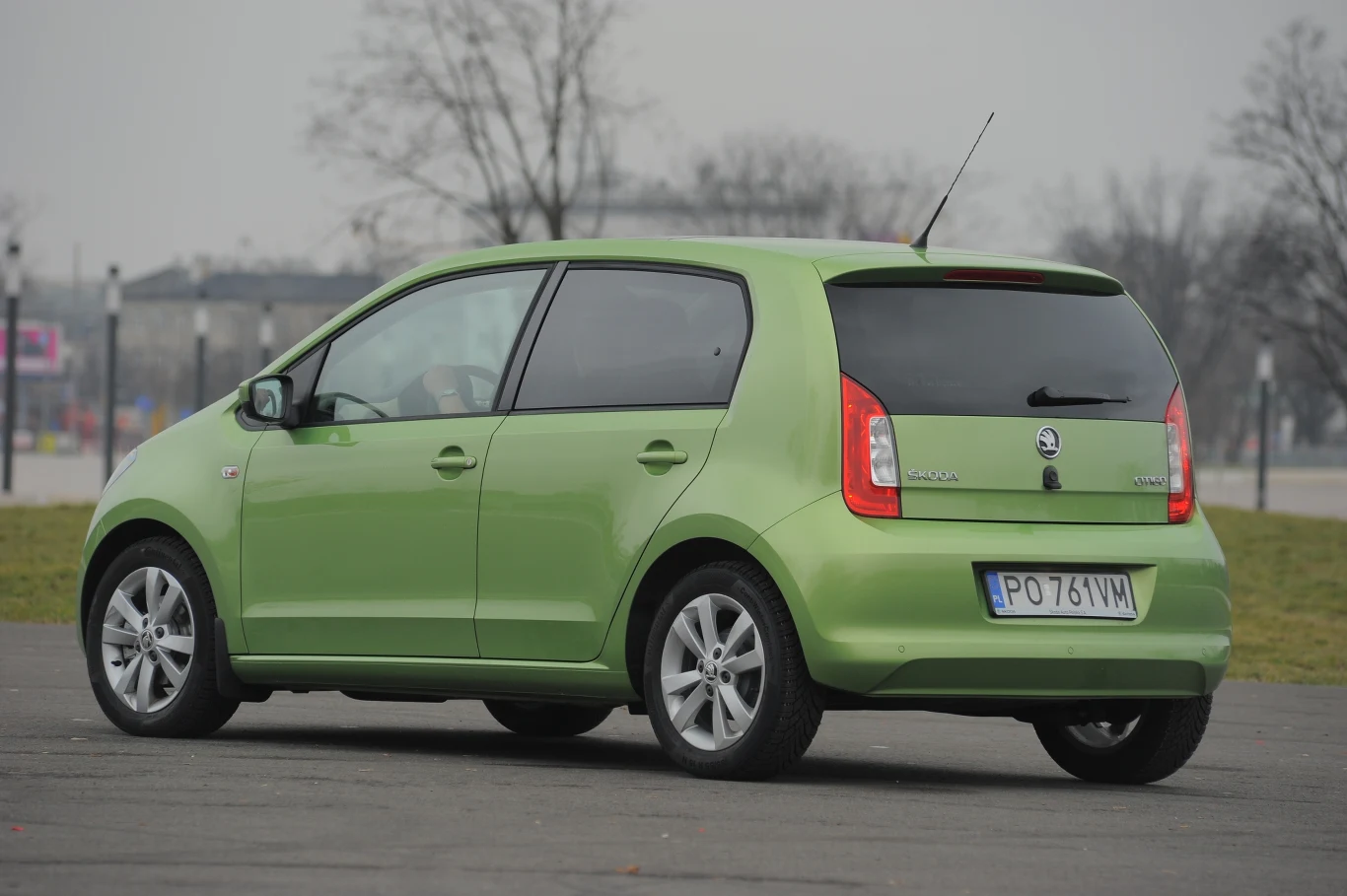 Z nadwoziem pięciodrzwiowym Citigo jest praktyczne, ale ma tylko 4 miejsca.