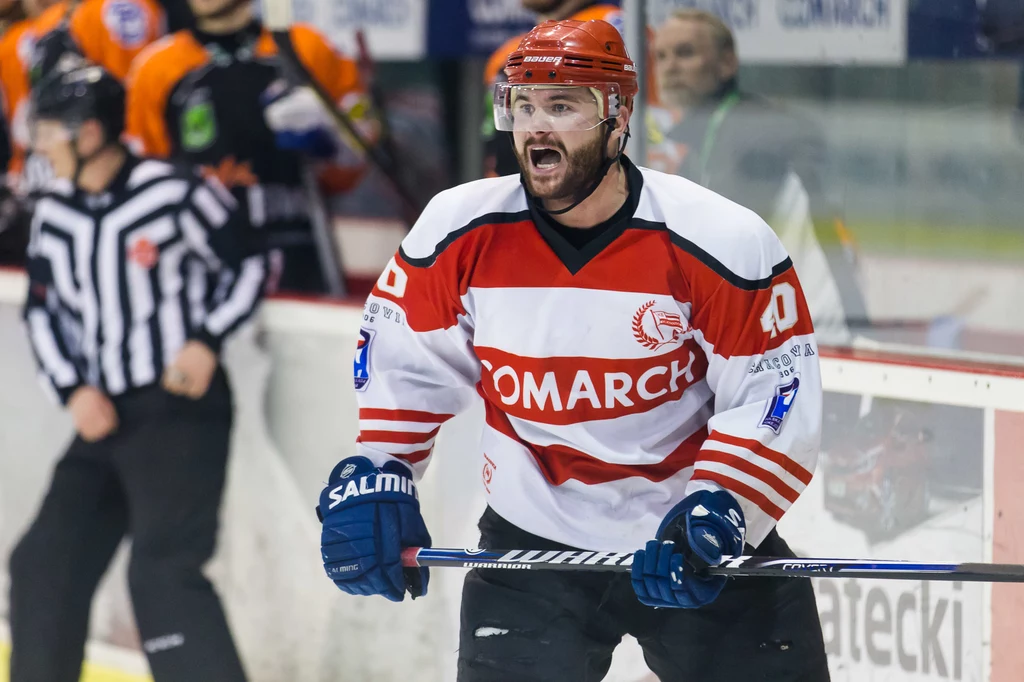 Comarch Cracovia - JKH GKS 2-1 (1-0, 0-1, 0-0, 0-0, 2-1)
