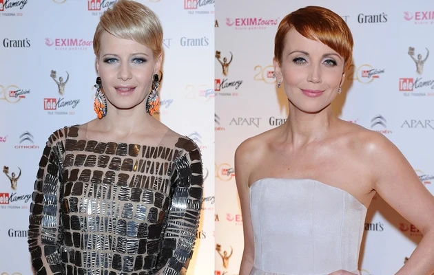 Małgorzata Kożuchowska i Kasia Zielińska Małgorzata Kożuchowska i Kasia Zielińska