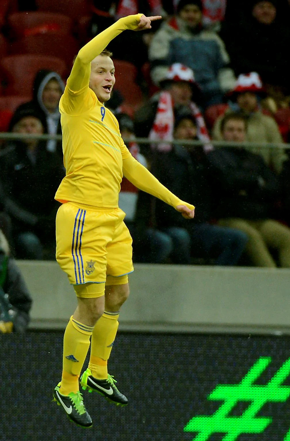 Piłkarz reprezentacji Ukrainy Ołeh Husiew