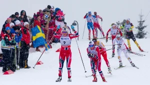 Justyna Kowalczyk przybiegła za trzema reprezentantkami Norwegii