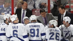 Guy Boucher żegna się z hokeistami Tampa Bay Lightning 