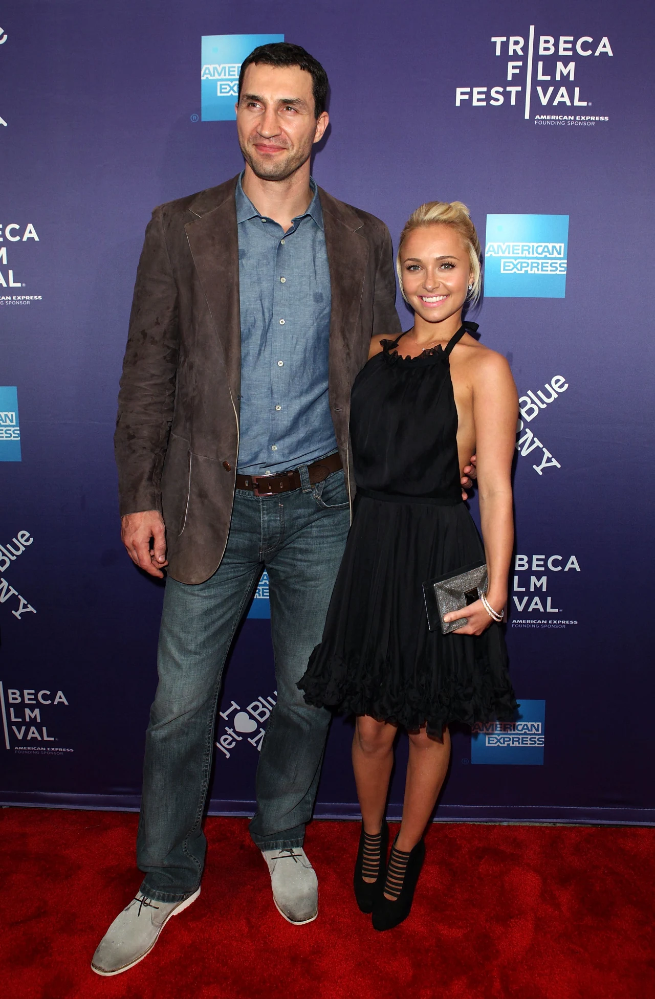 Władymir Kliczko i Hayden Panettiere